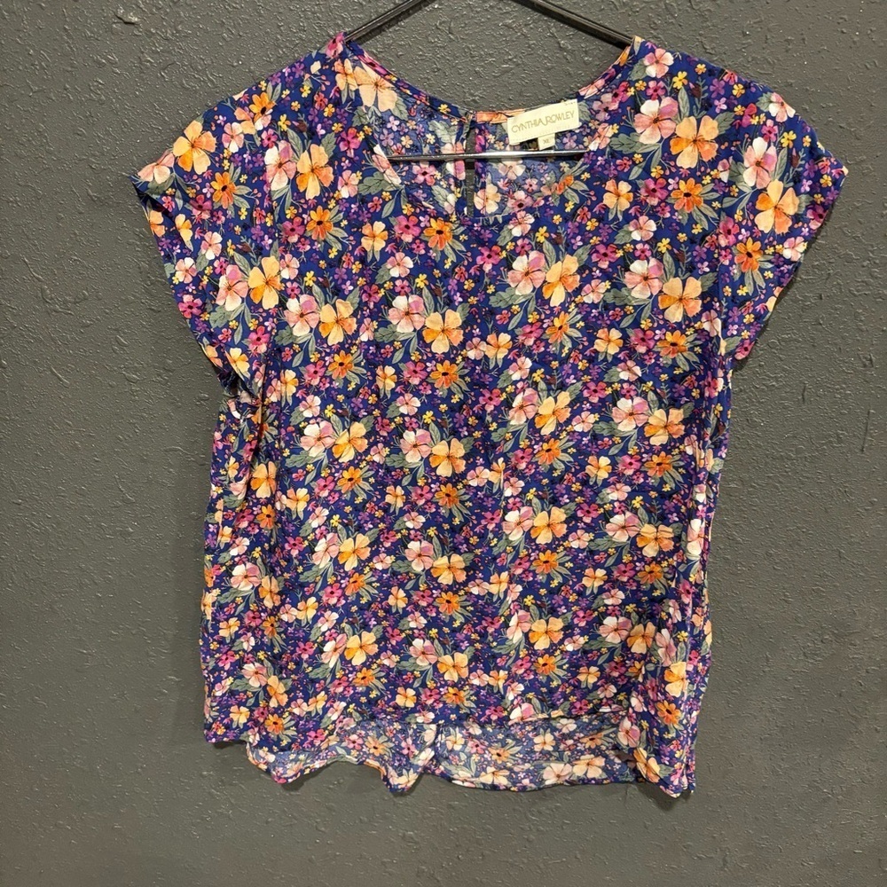 Women’s Cynthia Rowley Floral Blouse
